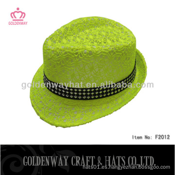 Fancy custom Fedora Hats venta caliente